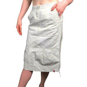 Esprit EDC Germany Utility Tech Safari Outdoor Zip Tailored Hiking Skirt S
